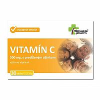 Slovakiapharm Vitamín C 500 mg s predĺženým účinkom 30 tabliet