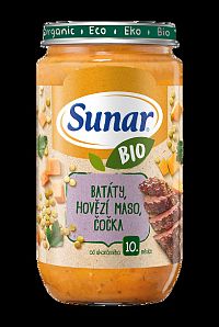Sunar BIO prikrm BATÁTY Hovädzie MÄSO ŠOŠOVICA 235 g