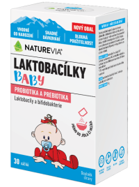 Swiss NatureVia LAKTOBACILKY Baby vrecúška 30 ks