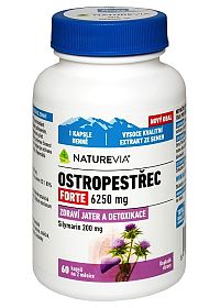 SWISS PESTREC mariánsky FORTE 6250 mg 60 kapsúl