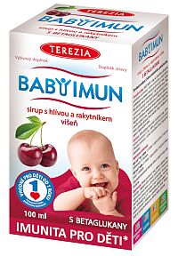 Terezia Baby Imun sirup s hlivou a rakytníkom višna 100 ml