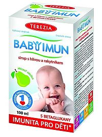 Terezia Company Baby Imun sirup s hlivou a rakytníkom príchuť hruška 100 ml