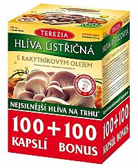 Terezia Company Hliva ustricová s rakytníkovým olejom 100 + 100 kapsúl