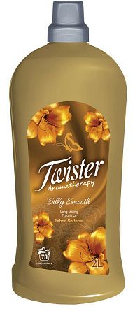 Twister avivážní prípravok na zmäkčenie a prevoňanie bielizne Hodvábne hladký 70 PD 2 l