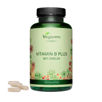 Vegavero Vitamín B plus cholín 180 tabliet