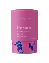 Vely Be sure™ Gumené vitamíny pre správny vývoj bábätka v brušku 60 ks