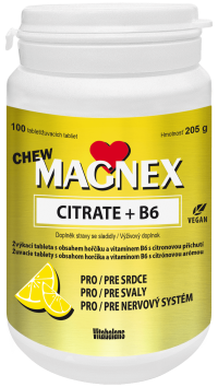 Vitabalans Magnex citrate 375 mg+B6 100 tabliet