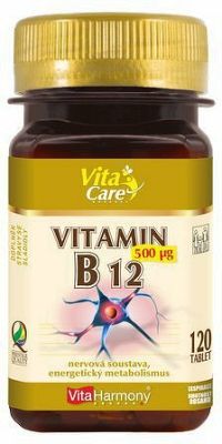 VITAHARMONY Vitamín B12 okamžitý účinok 120 tabliet