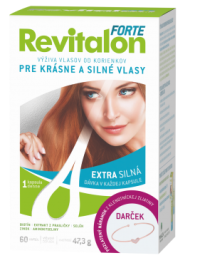VITAR Revitalon forte 60 kapsúl + DARČEK pozlatený náramok z klenotníckej zliatiny