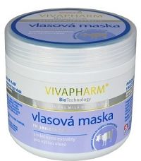 Vivapharm kozia maska na vlasy regeneračná 600 ml