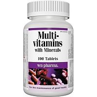 Webber Naturals Multivitamín s minerálmi 100 tabliet