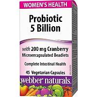 Webber Naturals proBiotika s brusinkami pro ženy 45 kapsúl