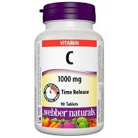 Webber Naturals Vitamín C 1000 mg 90 tabliet