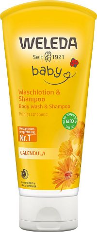 WELEDA Nechtíkový detský šampón, 1 x 200 ml