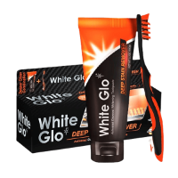 White Glo Bieliaca zubná pasta Charcoal 150 g + kefka