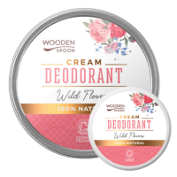 WoodenSpoon Wild flowers prírodný krémový deodorant 60 ml