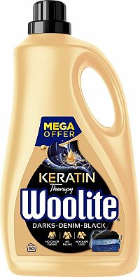 Woolite Keratin Therapy tekutý prací gél 3,6 l 60 PD