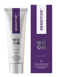 Woom zubná pasta pre citlivé zuby Sensitive + 75 ml