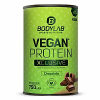 Bodylab24 Vegan Protein XCLUSIVE Line 750 g čokoláda