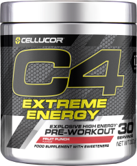 Cellucor Predtréningový stimulant C4 Extreme Energy 300 g icy blue raspberry