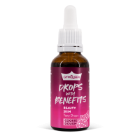 GYMQUEEN Drops with Benefits Beauty Skin 30 ml cookie cesto