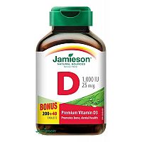 Jamieson Vitamín D3 1000 IU 100 tab