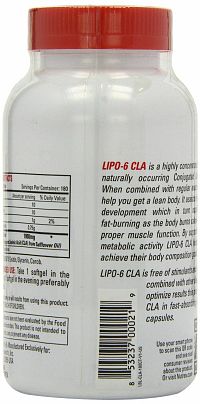 Lipo 6 CLA - Nutrex 45 kaps unflavored