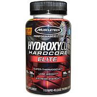 MUSCLETECH Hydroxycut Hardcore Elite 110 tabliet unflavored