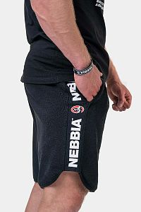 NEBBIA Panske sortky Legend - Approved Black  XXL