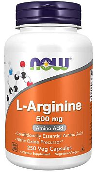 NOW Foods L-Arginín 100 kaps.