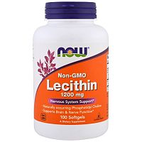 Now Foods Lecithin 1200 mg 100 kaps unflavored