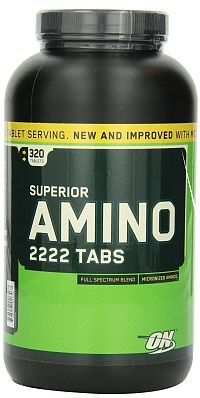 Optimum Nutrition SUPERIOR AMINO 2222 320 tabliet unflavored