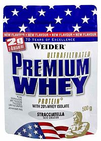 Premium Whey Protein - Weider 500 g strawberry vanilla