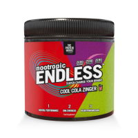 TPW Endless Nootropic 300 g modrá malina twister