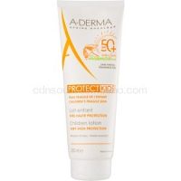 A-Derma Protect Kids ochranné opaľovacie mlieko pre deti SPF 50+ 250 ml
