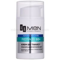 AA Cosmetics Men Advanced Care obnovujúci regeneračný pleťový krém 60+ 50 ml