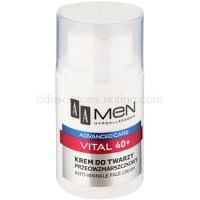 AA Cosmetics Men Vital 40+ protivráskový krém proti starnutiu pleti 50 ml