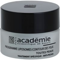 Academie All Skin Types vyhladzujúci očný gél proti opuchom 15 ml