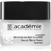 Academie Aromathérapie Night Infusion Rose Cream nočný regeneračný krém s bambuckým maslom a extraktom z ruží 30 ml