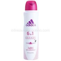 Adidas 6 in 1  Cool & Care dezodorant v spreji pre ženy 150 ml