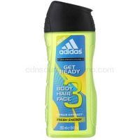 Adidas Get Ready! sprchový gél 2 v 1 pre mužov 250 ml 