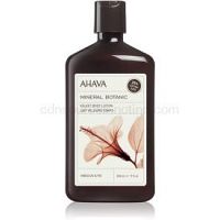 Ahava Mineral Botanic Hibiscus & Fig zamatové telové mlieko ibištek a figa 500 ml