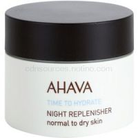 Ahava Time To Hydrate nočný regeneračný krém pre normálnu až suchú pleť 50 ml