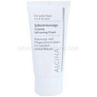 Alcina For All Skin Types samoopaľovací krém na tvár 50 ml