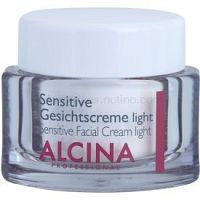 Alcina For Sensitive Skin jemný pleťový krém pre upokojenie a posilnenie citlivej pleti 50 ml