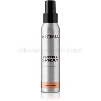 Alcina Pastell Spray tonujúci krém na vlasy s okamžitým účinkom odtieň Coral-Rose 100 ml