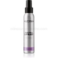 Alcina Pastell Spray tonujúci krém na vlasy s okamžitým účinkom odtieň Violet-Irise 100 ml