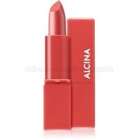 Alcina Pure Lip Color krémový rúž odtieň 04 Poppy Red