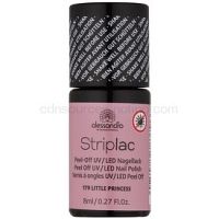 Alessandro Striplac zlupovací UV/LED lak na nechty odtieň 179 Little Princess 8 ml