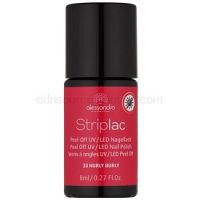 Alessandro Striplac zlupovací UV/LED lak na nechty odtieň 33 Hurly Burly 8 ml